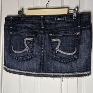 Rock & Republic Denim Mini Skirt